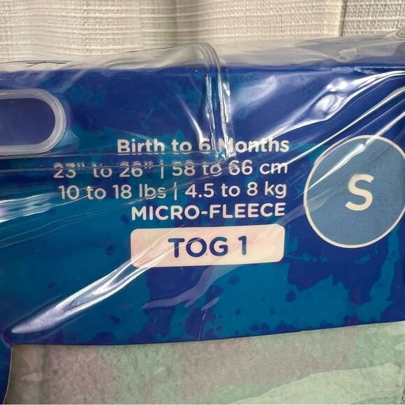 New Halo Sleepsack Spanish Small 0-6 Months Wearable Blanket Cunas Para Ninas - Picture 4 of 9